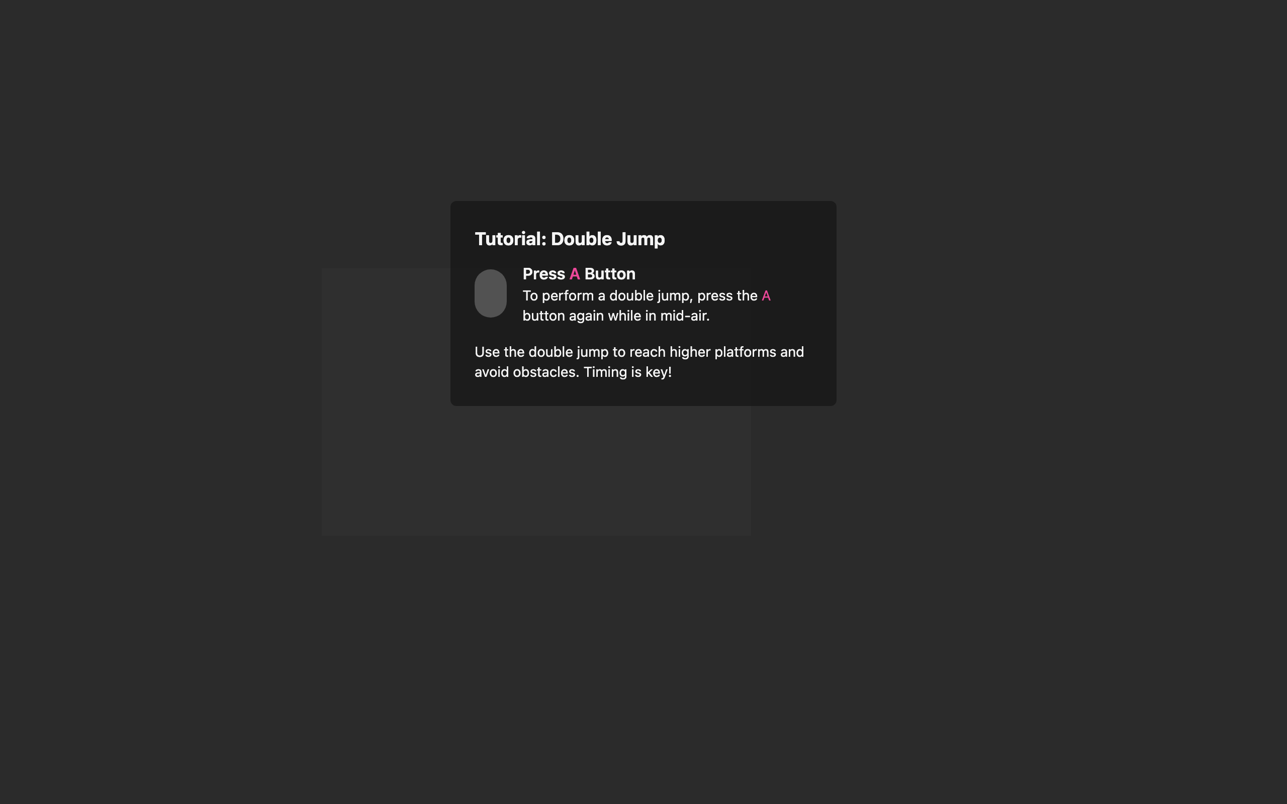 Wireframe example for Tutorial/Help Overlay